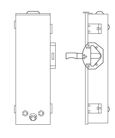WINCO 100 Amp Manual Transfer Switch 120/240V 1-PH (64863-005)