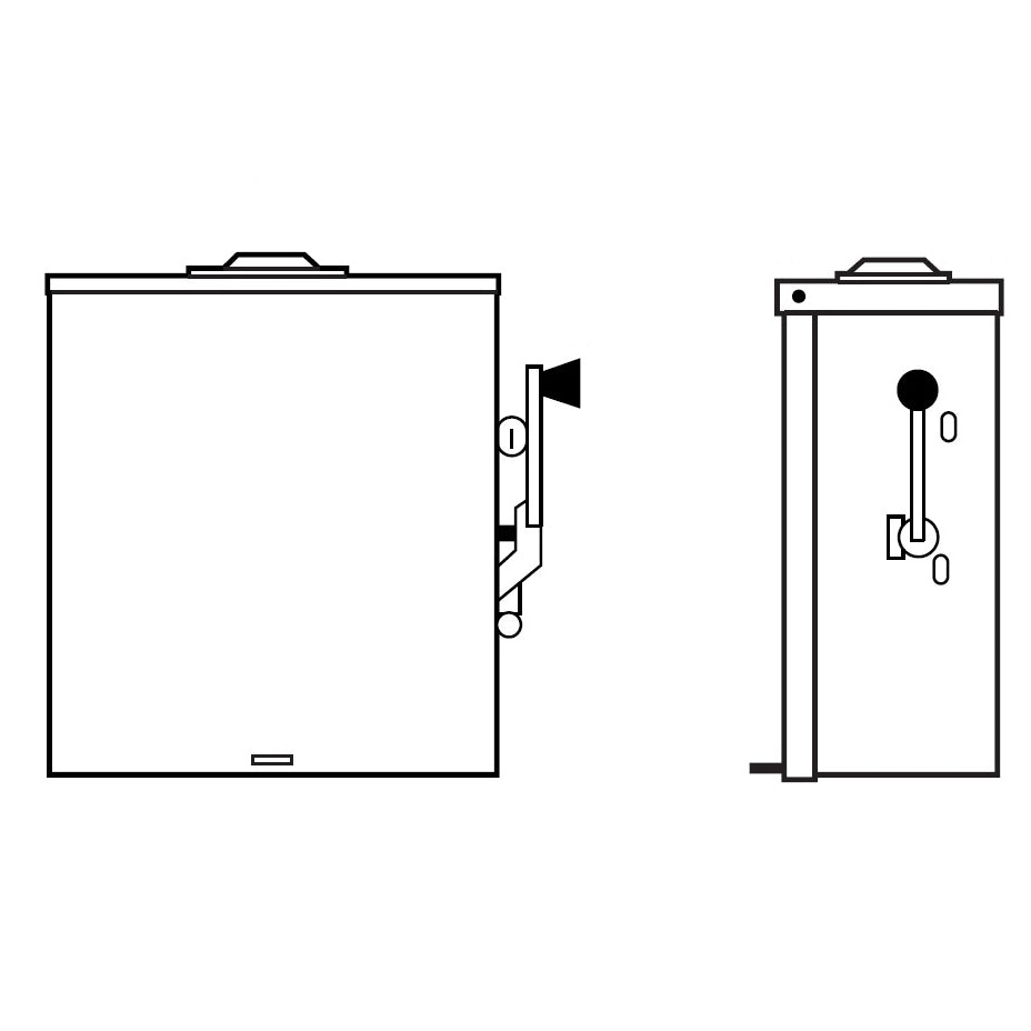 WINCO 200 Amp Manual Transfer Switch 208/240V 3-PH (64863-008)