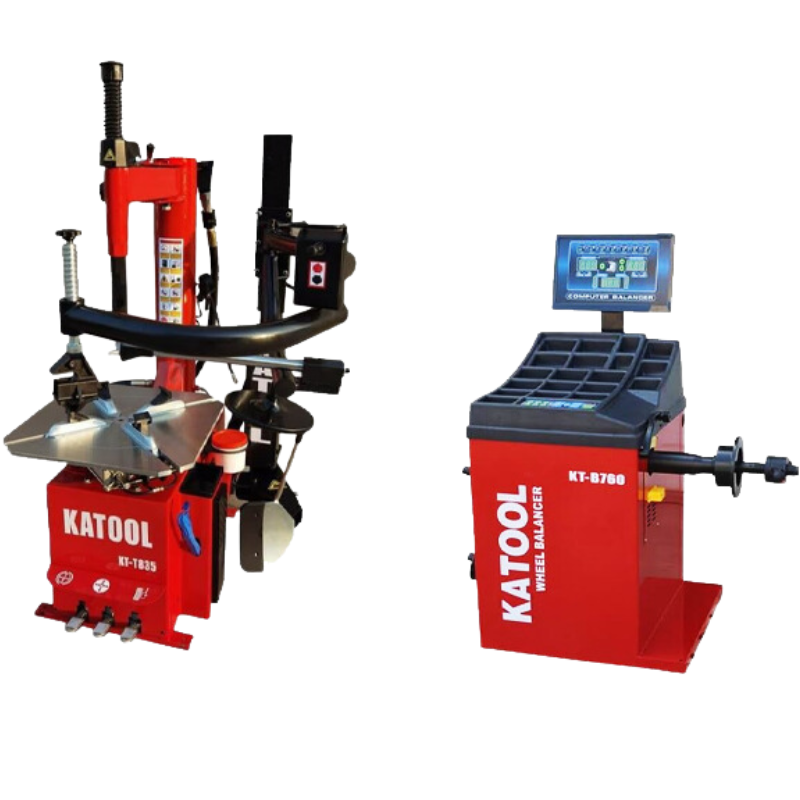 Katool Tire Changer KT-T835 and Wheel Balancer KT-B760 Combo