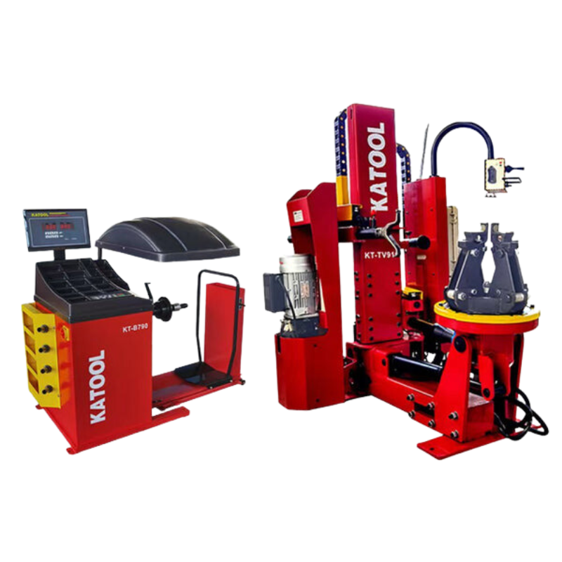 Katool and Tire Changer KT-TV910 and Wheel Balancer KT-B795L Combo