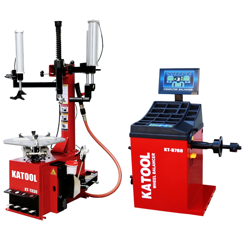 Katool Tire Changer KT-T830 and Wheel Balancer KT-B760 Combo