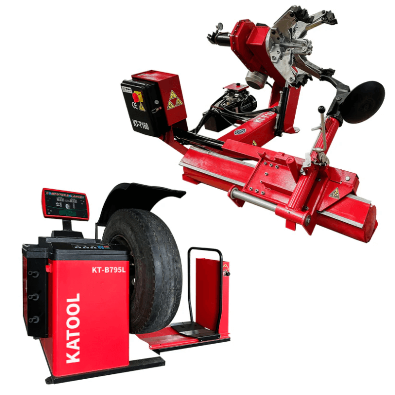 Katool Tire Changer KT-T160 with Wheel Balancer KT-B795L Combo
